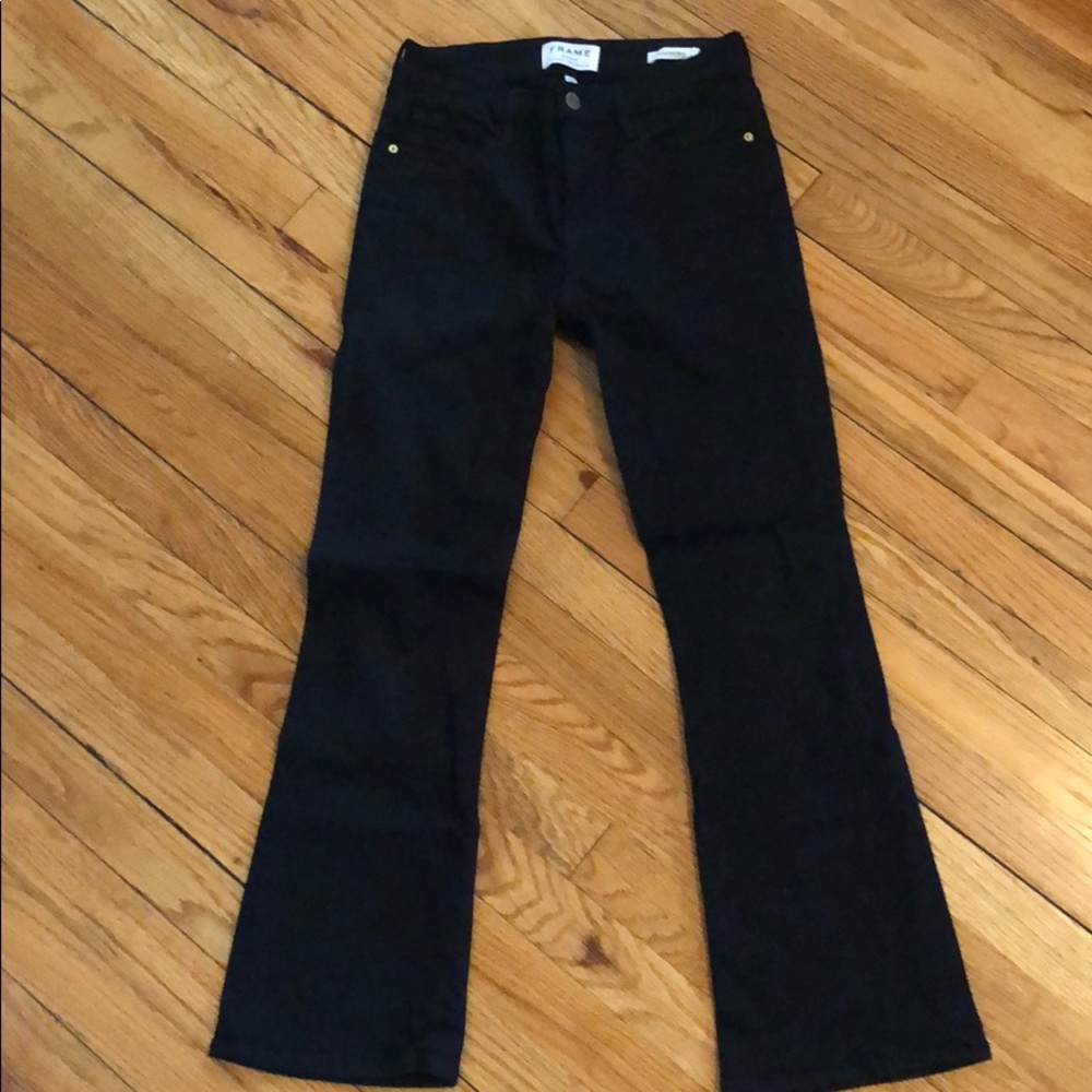 FRAME Denim “Le Crop Mini Boot”